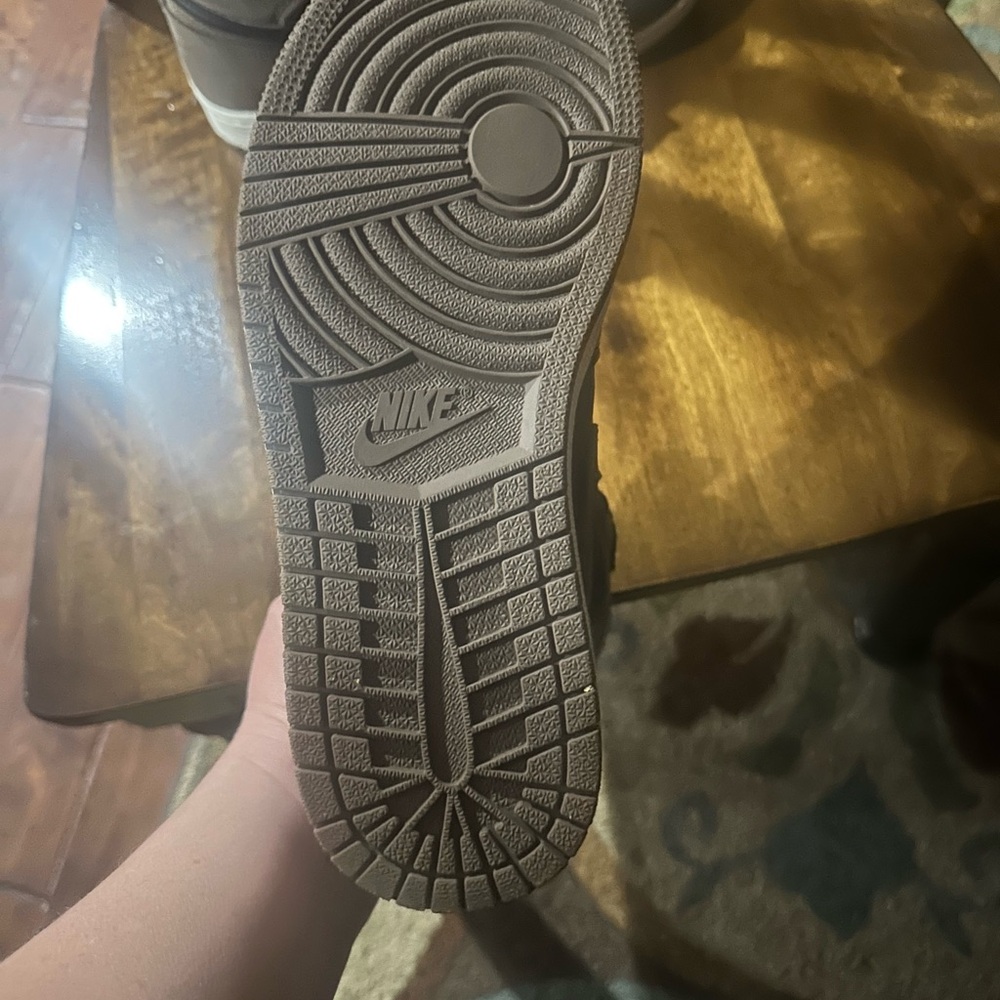 Nike Chocolate Brown Sole Sneakers